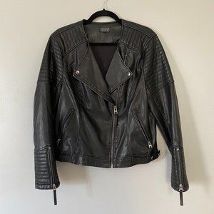 TOPSHOP Vegan Leather Jacket